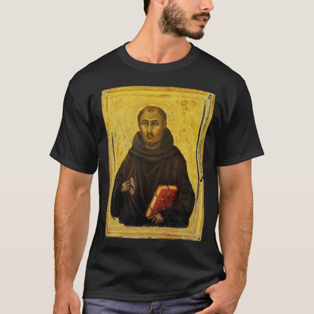 T-shirt St Francis pieux Niccolo di Segna Shirt (Devant)
