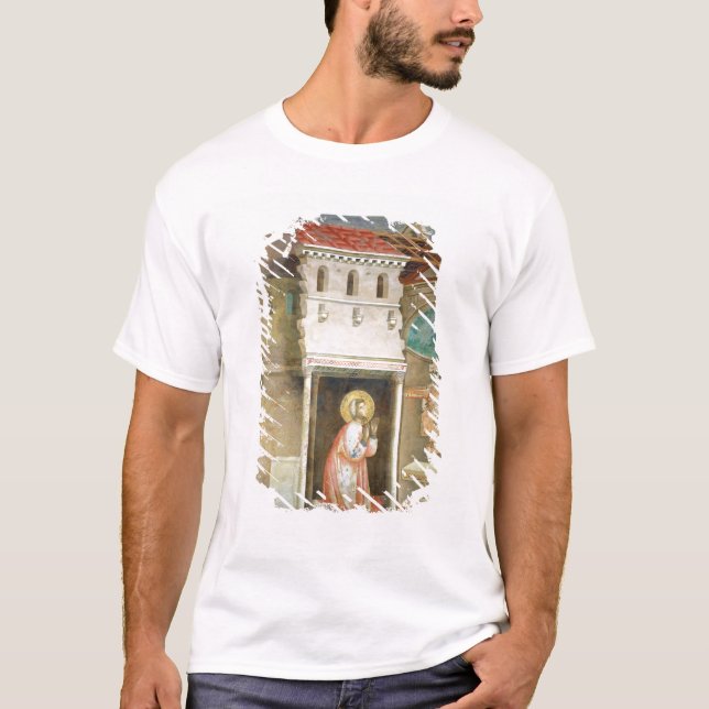 T-shirt St Francis priant dans l'église de San (Devant)