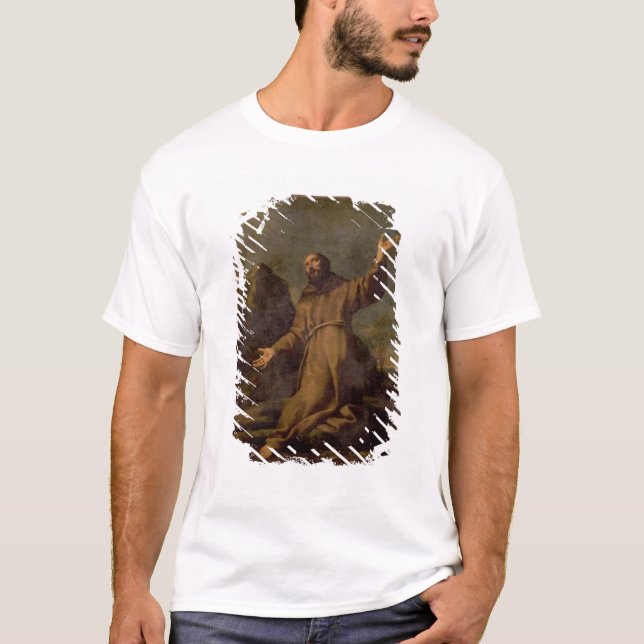 T-shirt St. Francis reçoit la Stigmata (Devant)