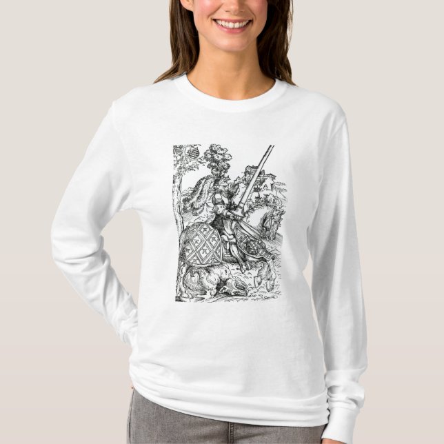 T-shirt St George à cheval, 1507 (Devant)