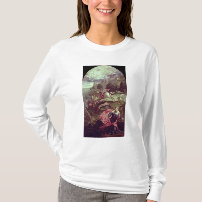 T-shirt St George et le dragon (Devant)