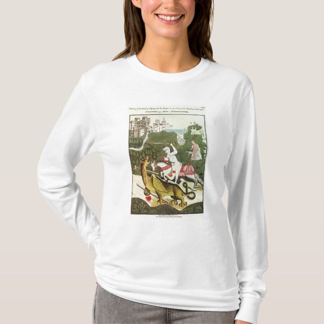 T-shirt St George et le dragon (Devant)