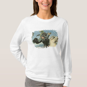 T-shirt St George luttant avec le dragon