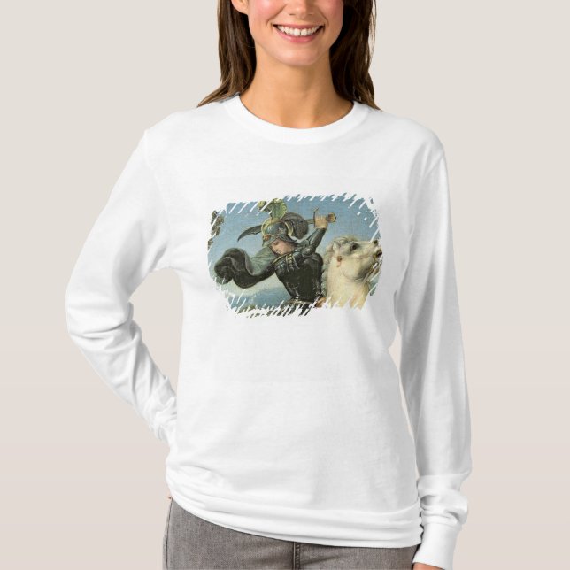 T-shirt St George luttant avec le dragon (Devant)