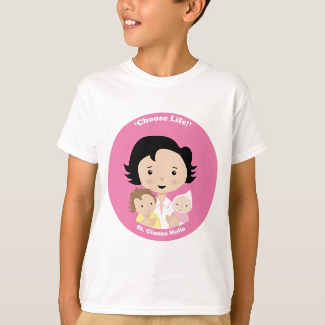 T-shirt St Gianna Molla (Devant)