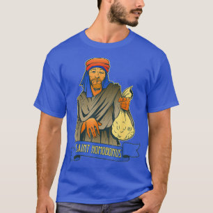 T-shirt St Homobonus Patron Saint des gens d'affaires Tail
