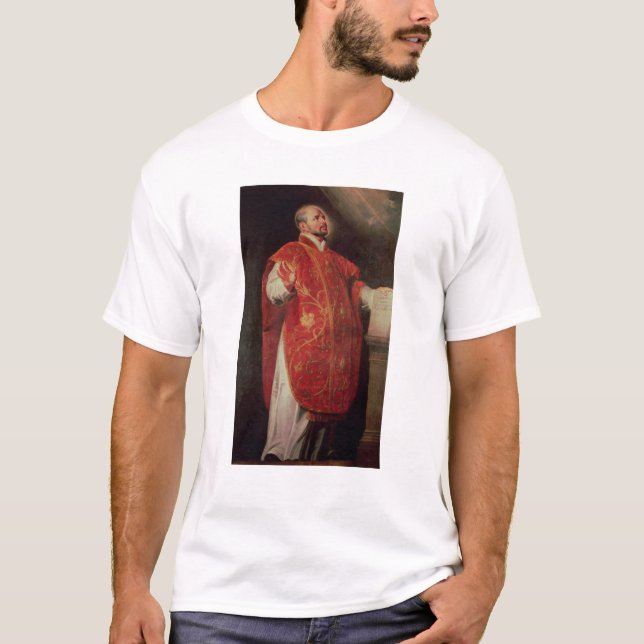 T-shirt St Ignatius de la fondatrice de Loyola des (Devant)