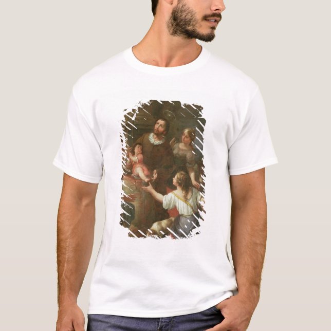 T-shirt St Isidore et le miracle au puits (Devant)