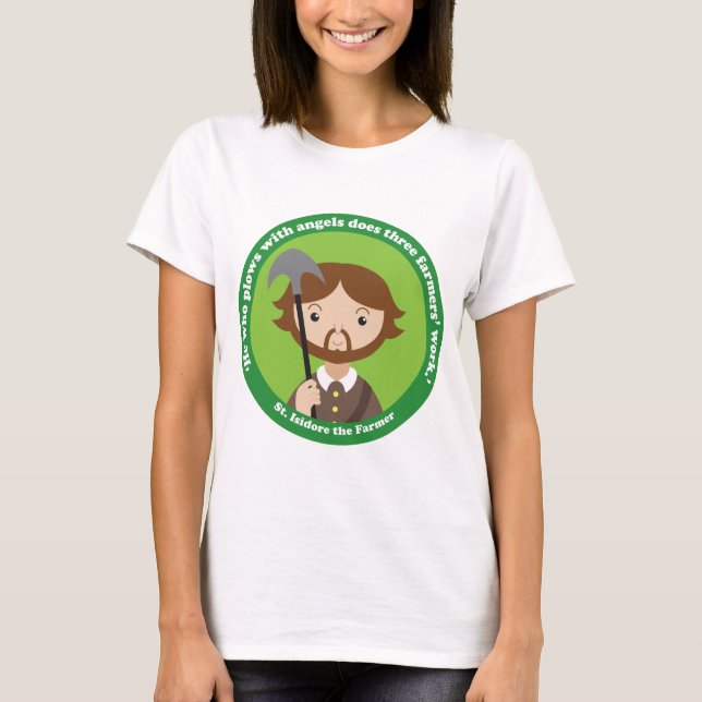 T-shirt St. Isidore l'agriculteur (Devant)