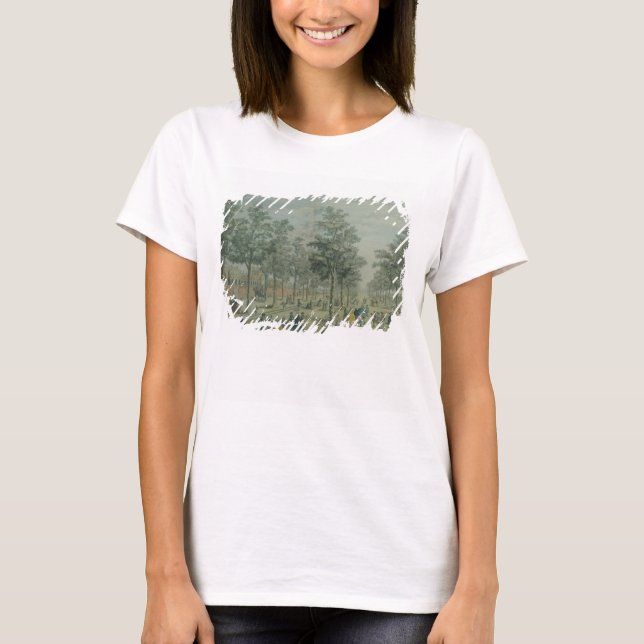 T-shirt St. James's Park, près du Stable Yard, 1750 (Devant)