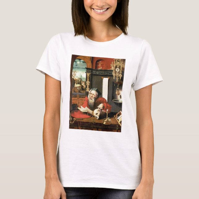 T-shirt St. Jérôme dans son étude (Devant)