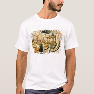 T-shirt St Jerome et lion dans le monastère, 1501-09