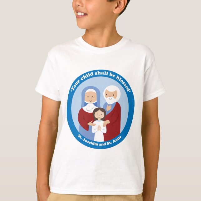 T-shirt St. Joachim et Sainte-Anne (Devant)