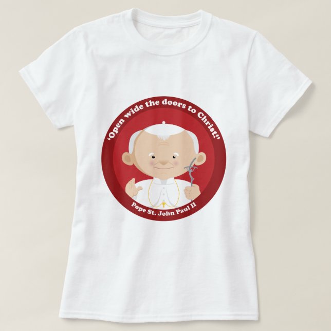 T-shirt St John Paul II (Design devant)