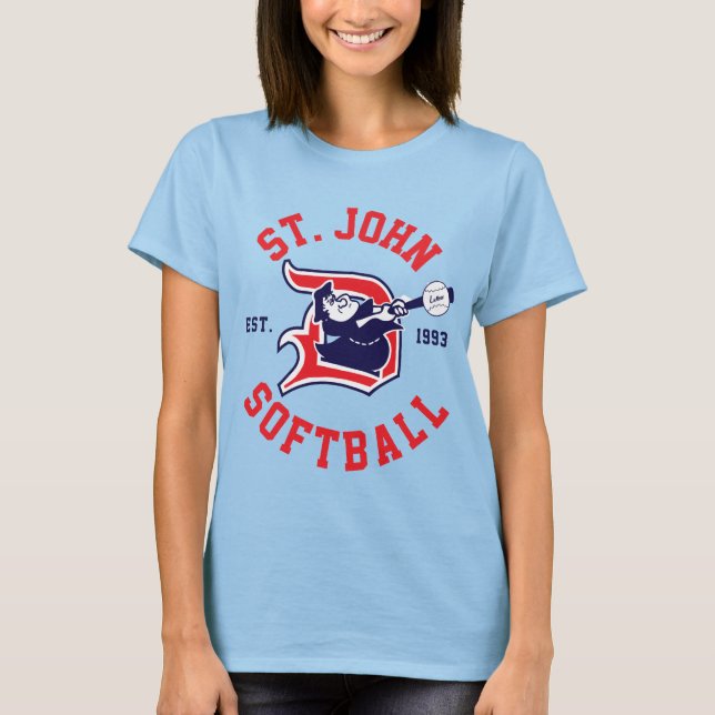 T-shirt St. John Red Ringer - Women's (Devant)