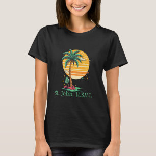 T-shirt St. John usvi US Virgin Island Souvenir Vacances R