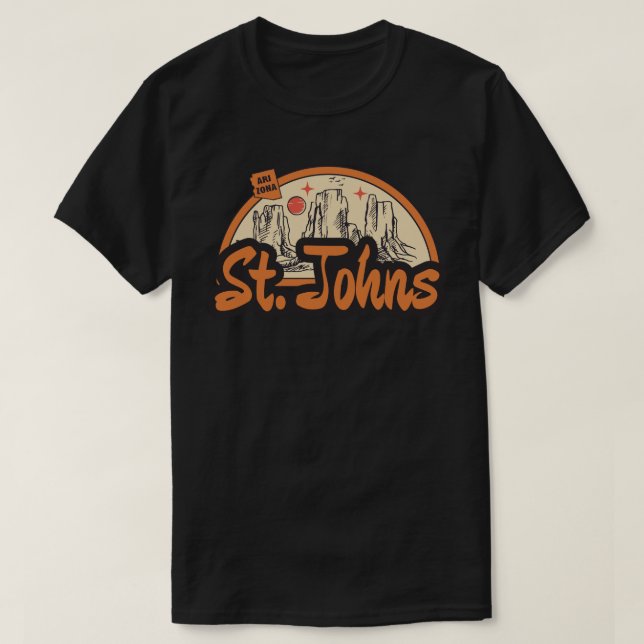 T-Shirt St. Johns, Arizona (Design devant)