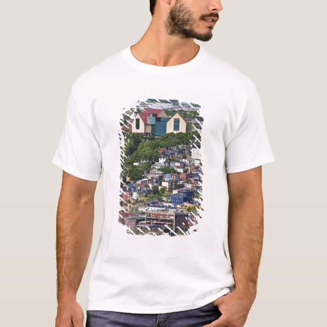 T-shirt St. John's, Terre-Neuve, Canada, (Devant)