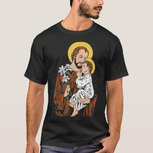 T-shirt St Joseph et Enfant Jésus Consecration 2021 Cathol