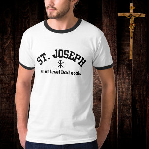 T-shirt St. Joseph Niveau suivant Papa Objectifs
