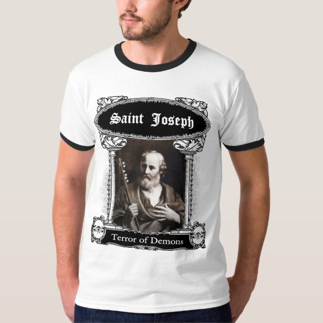 T-shirt St Joseph, terreur des démons (Devant)