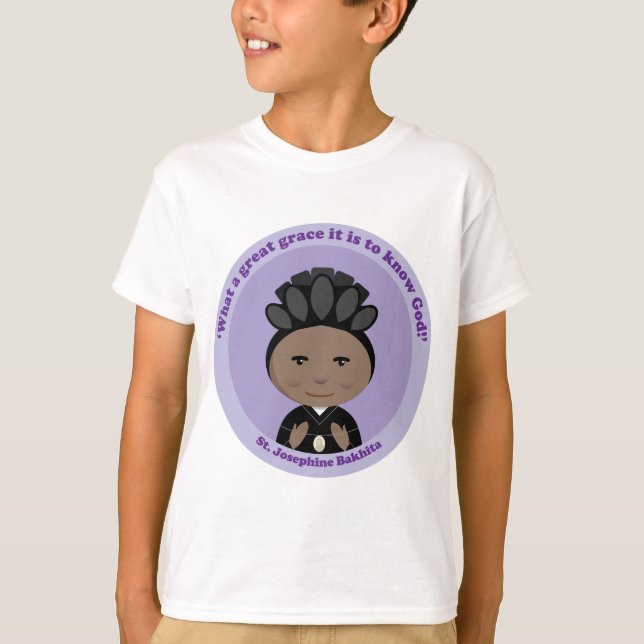 T-shirt St. Josephine Bakhita (Devant)