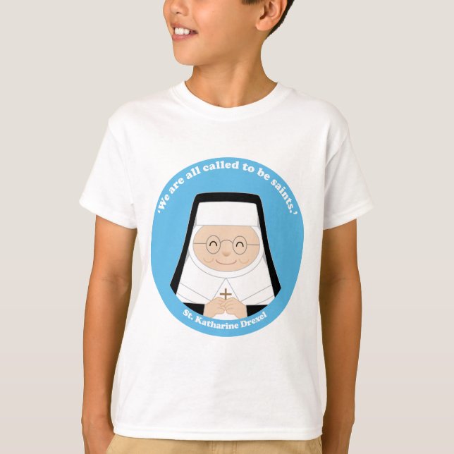 T-shirt St. Katharine Drexel (Devant)