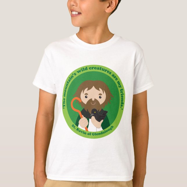 T-shirt St. Kevin de Glendalough (Devant)