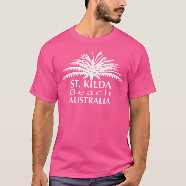 T-shirt St. Kilda Beach Australie 4 (Devant)