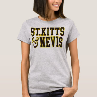 T-shirt ST.KITTS & NEVIS – Vintage College Style