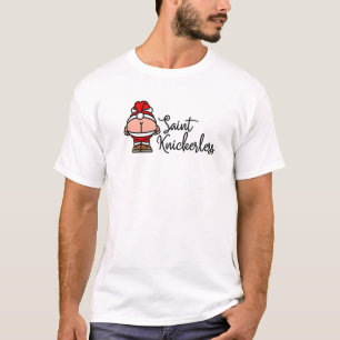 T-shirt St. Knickerless Funny Mooning Père Noël Pun Chri