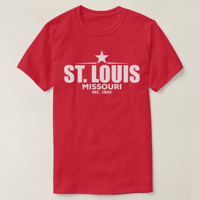 T-shirt St Louis Missouri  (Design devant)