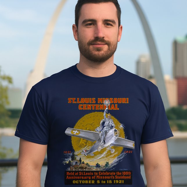 T-shirt St. Louis Missouri Centennial 1921 (Créateur téléchargé)