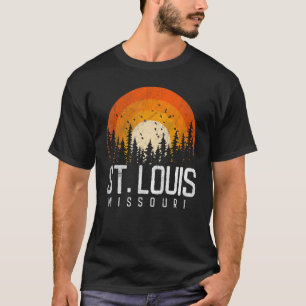 T-shirt St Louis Missouri MO Retro Vintage les années 70 8