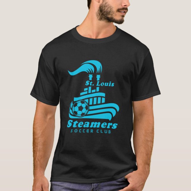 T-SHIRT ST. LOUIS STEAMERS NASL   (Devant)