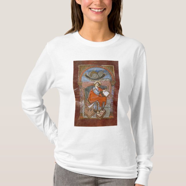 T-shirt St Luke, de l'évangile de St Riquier (Devant)