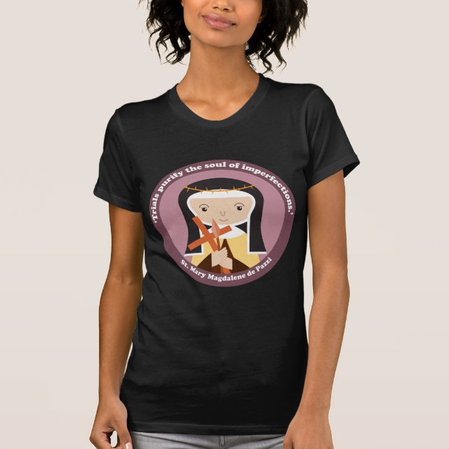 T-shirt St Mary Magdalene de Pazzi (Devant)
