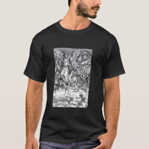 T-shirt St Michael Combattre le dragon par Albrecht Durer