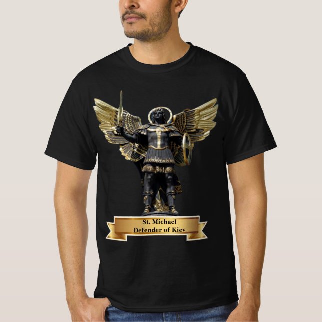 T-shirt St. Michael défenseur de Kiev, Ukraine (Devant)
