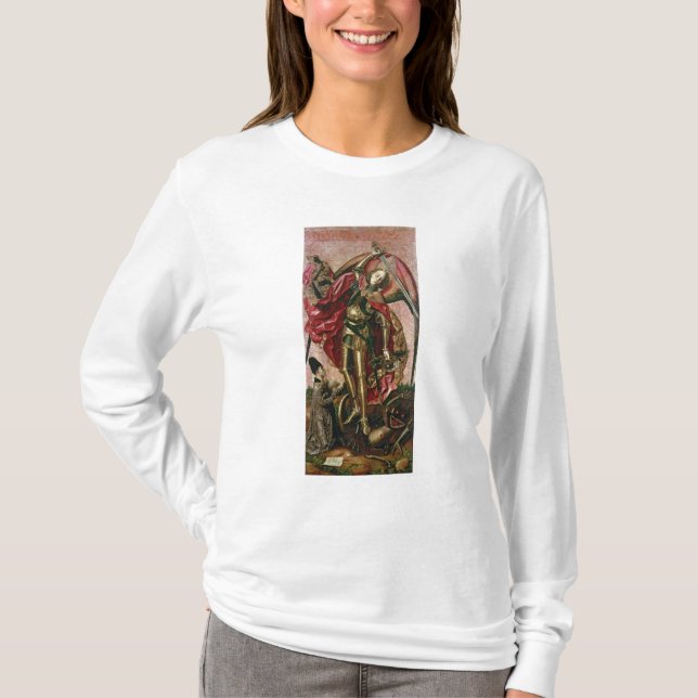T-shirt St Michael et le dragon (Devant)