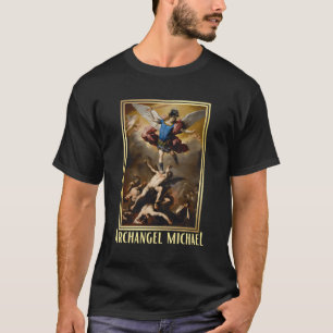 T-shirt St Michael L'Archangel Protecteur Église catholiqu