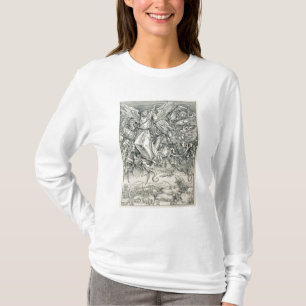 T-shirt St Michael luttant avec le dragon