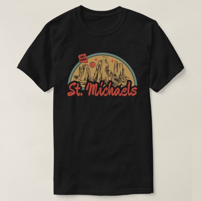T-shirt St. Michaels, Arizona (Design devant)