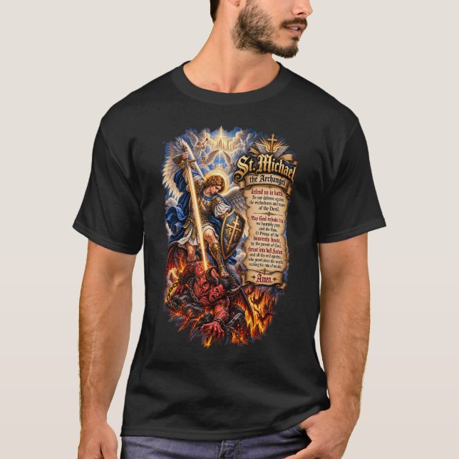 T-shirt St. Michel l'Archange (Devant)