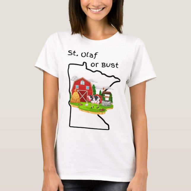 T-shirt St Olaf ou Bust (Devant)