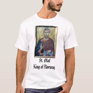 T-shirt St Olaf, roi de St Olaf de la Norvège