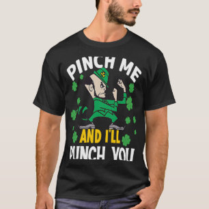 T-shirt St Paddy's Day me pinch et je te punch Irish L
