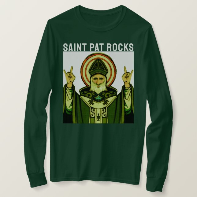 T-shirt St. Pat Rocks (Design devant)