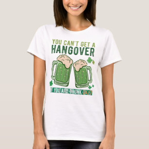 T-shirt St patrick cadeaux drôle de gueule de bois