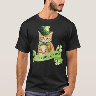 T-shirt St patrick Catricks Day Chats Saint Pattys Femmes 